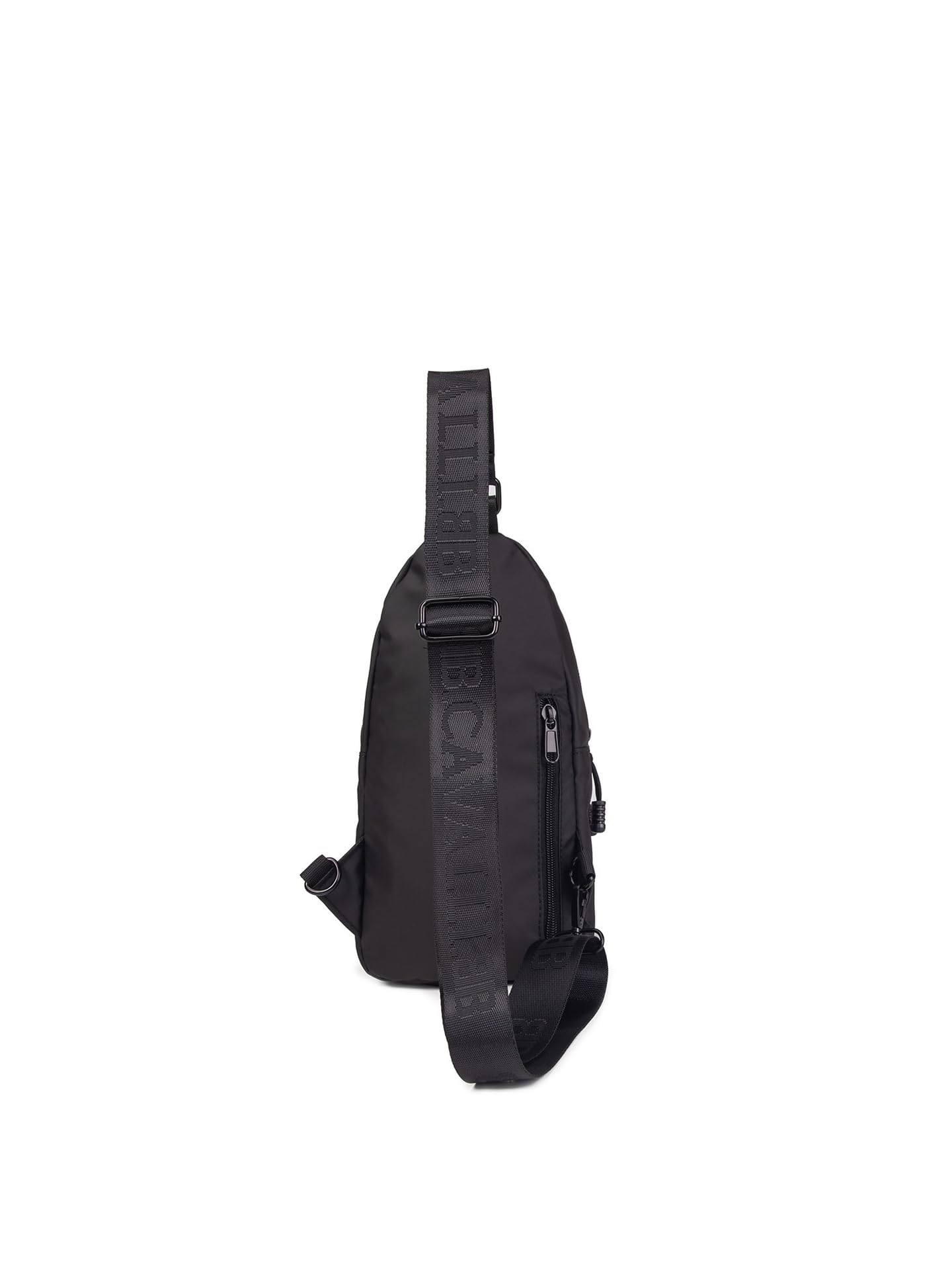 BC1190-PARENT Gürteltasche für Herren veganes Leder Veganes Produkt 16 x 31 x 7 cm, Schwarz