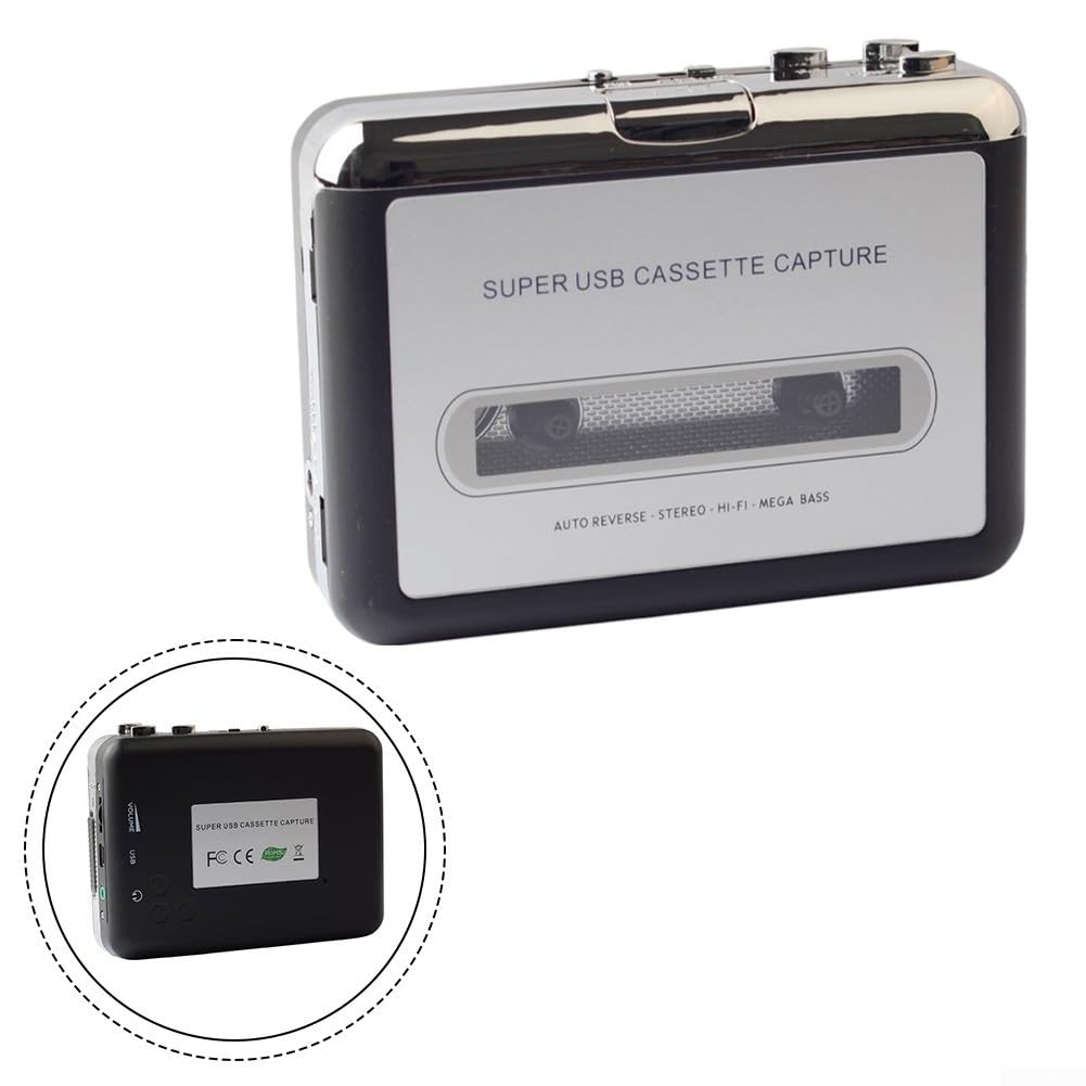 Lettore di cassette audio migliorato con funzione di conversione MP3 per rivivere i tuoi momenti musicali nostalgici