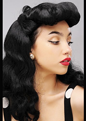 Ladies 1940s Black Burlesque Wig Desertcart Cyprus