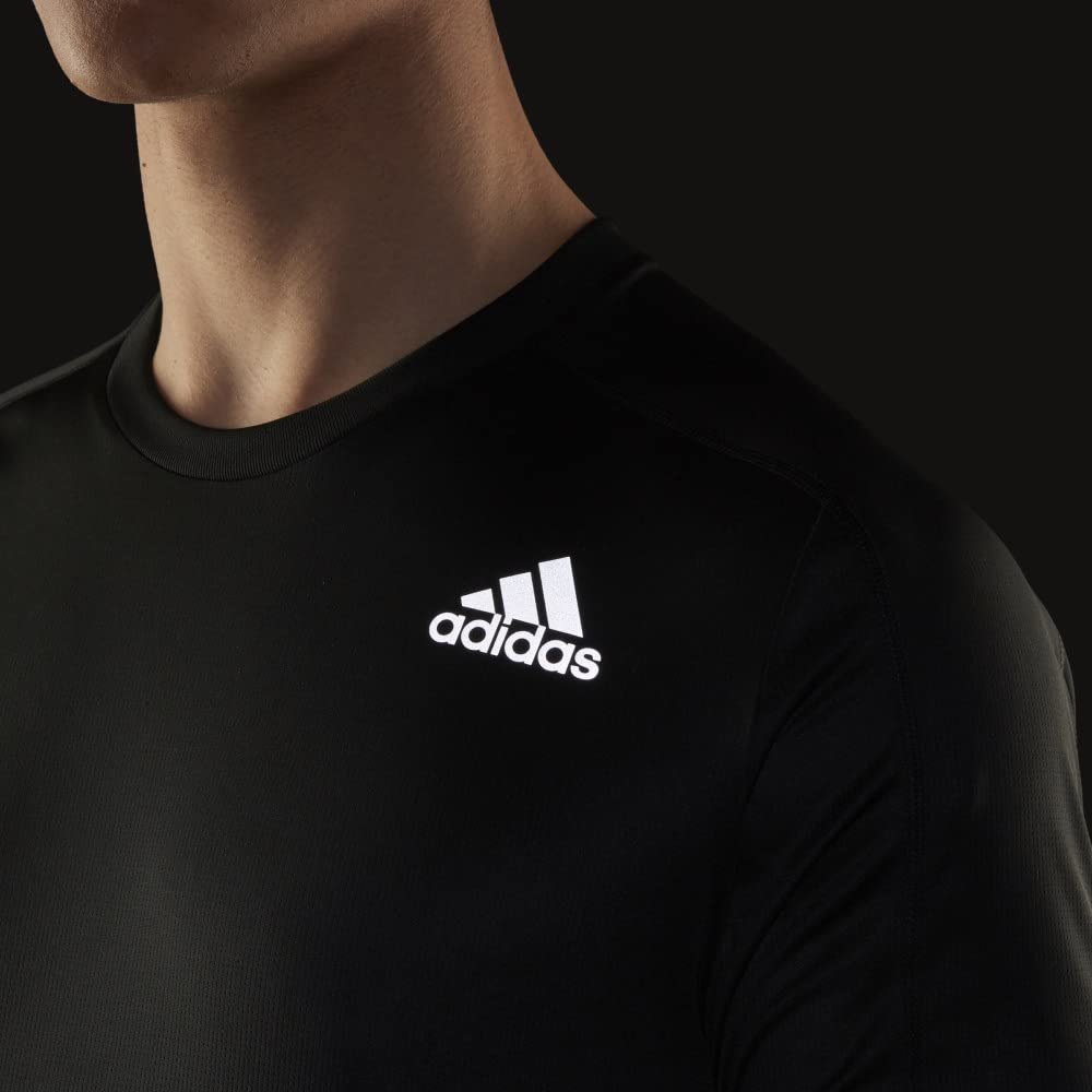 adidas Own The Run Camiseta de Manga Larga Hombres Black