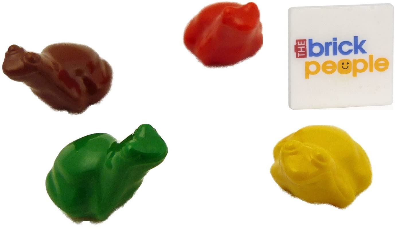 LEGO City Animals: set of 4 Frogs, Clear - Image 3