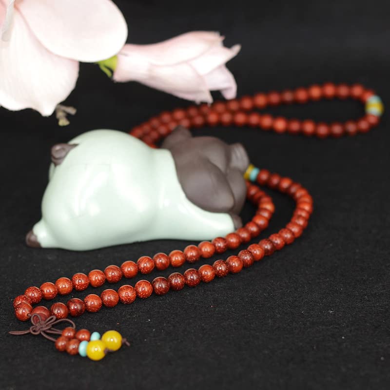 Amazon.co.jp: 巴西紫檀手手串男女佛珠手串手20100-0.8 0.6手