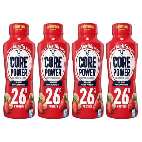 Core Power Protein Shake - Strawberry Banana Cover