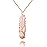 VIBILIA Healing Crystal Necklace Tree of Life Wire Wrapped Natural Rose Quartz Stone Point Pendant Necklace Hexagonal Reiki Spiritual Quartz Gemstone Jewelry for Women Men