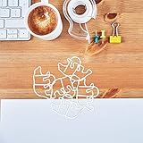 Diseño único: el oso de este conjunto de clips lo convierte en una adición de su colección de papelería. Cada Clamp/Holder muestra una hermosa que se extiende, convirtiéndose en una pantalla adorable mientras agrega un toque de lity a sus documentos. Para S y Profession KE, este diseño atractivo mantiene sus notas y memorandos atractivos y divertidos.