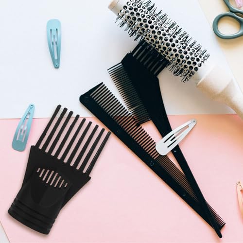 Luxshiny 2Pcs Universal Desembaraçar Secador De Cabelo Estilo Pik Substituição Reutilizável Bico De