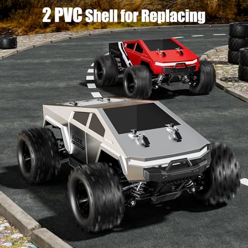 image for WayEee 1:18 Fast RC Car 40 KPH High Speed 4X4 Remote Control Truck, Al