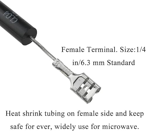Miniatura 3 de Acoeitl CL04-12 - Diodos de microondas de alto voltaje para reparación de diodos compatibles con WB27X10597 W10492276 piezas reemplazables 4512,