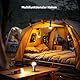 Campinglampe Aufladbar, Lepro Camping Zubehör Camping lampe Zeltlampe Glühbirne Notlicht, 7 Leuchtmodi, 2 Stück für Camping Abenteuer Angeln Garage Notfall Stromausfall