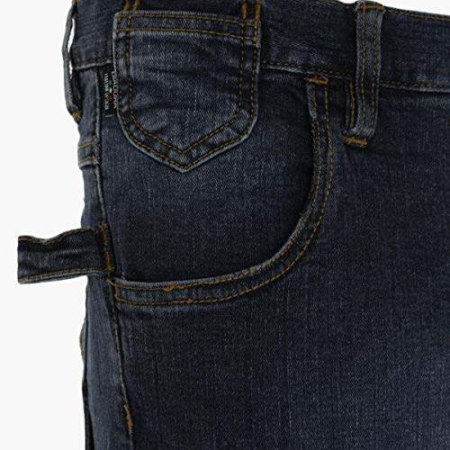 Diadora Pantalone Jeans Stretch Blu M Stone - 5