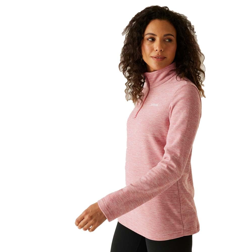 Regatta Womens Sweethart Marl Half Zip Anti-Pill Warm Midlayer Top