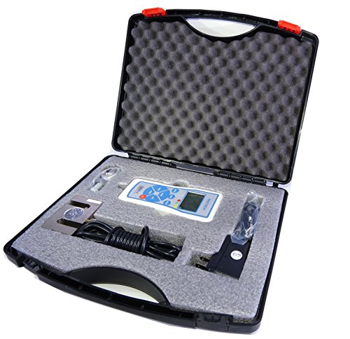 Nextech Dfs-X3000 (3000N/660Lbf/300Kgf) Digital Force Gauge With External S-Beam Load Cell, Peak/Track Mode, Pass/Fail Led,Usb Output, Back-Lit Graphic Lcd,Metal Enclosure #TOP2