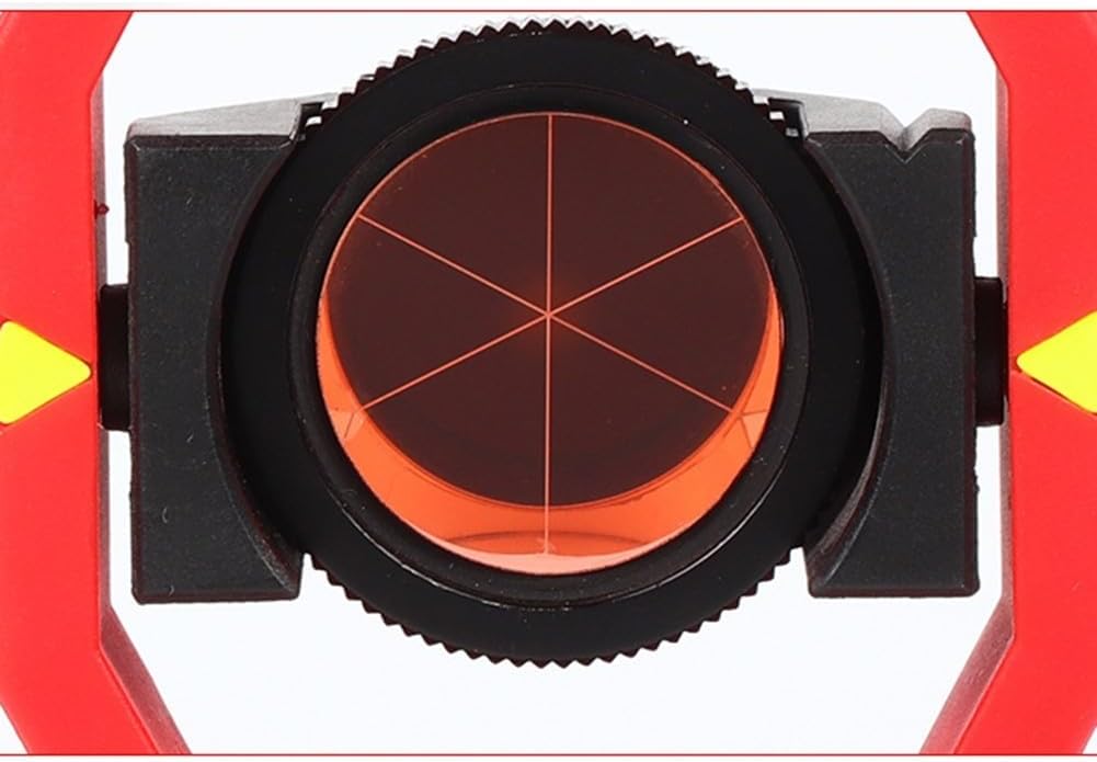 Aluminum Alloy Bias Test Mirror Kit Total Station, 4-Pole Surveying Set with 17.5mm Constant, Heavy-Duty Glass Components Tunnel and Mining(17.5mm)