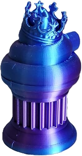 Miniatura 10 de Znet3D Trofeo de emoji King Jr. Poop - Premio divertido y regalo - Hecho a mano con fabricación aditiva - 4 pulgadas de alto - Con un emoji de caca