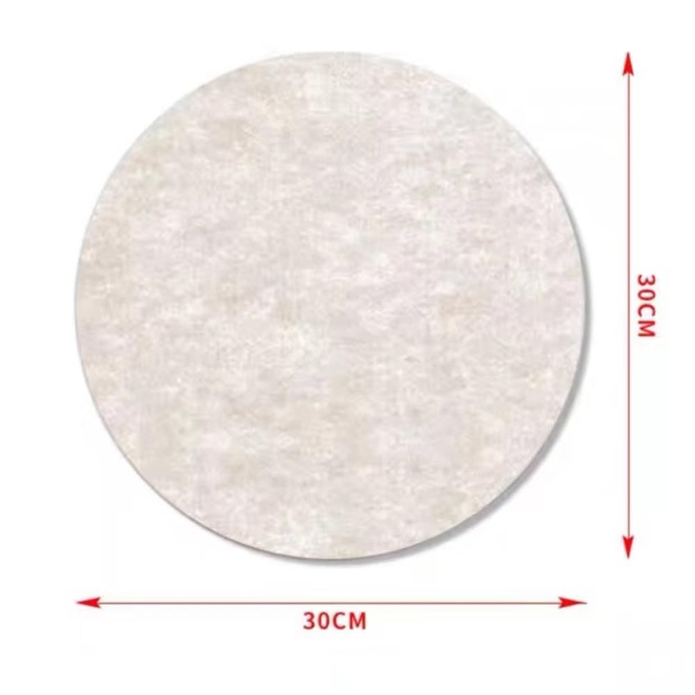 Runde Pinnwand aus Kork und Filz, 30 cm Durchmesser, selbstklebend, auch als Wandschutz für Dartscheiben geeignet.