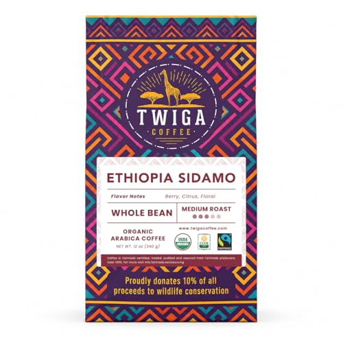 Twiga Coffee Ethiopia Sidamo Whole...