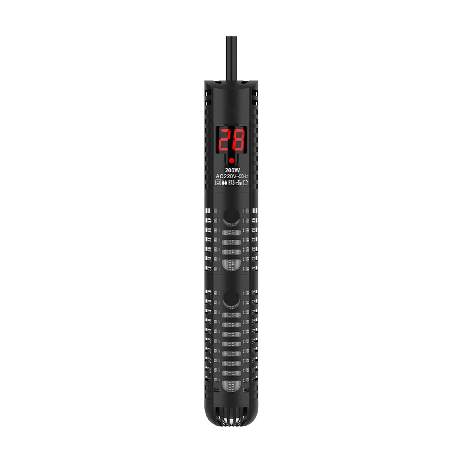 Riscaldatore per Acquario a Temperatura costante Automatico a Prova di Esplosione con Asta riscaldante in Acciaio Inossidabile, 50 W (300 W)