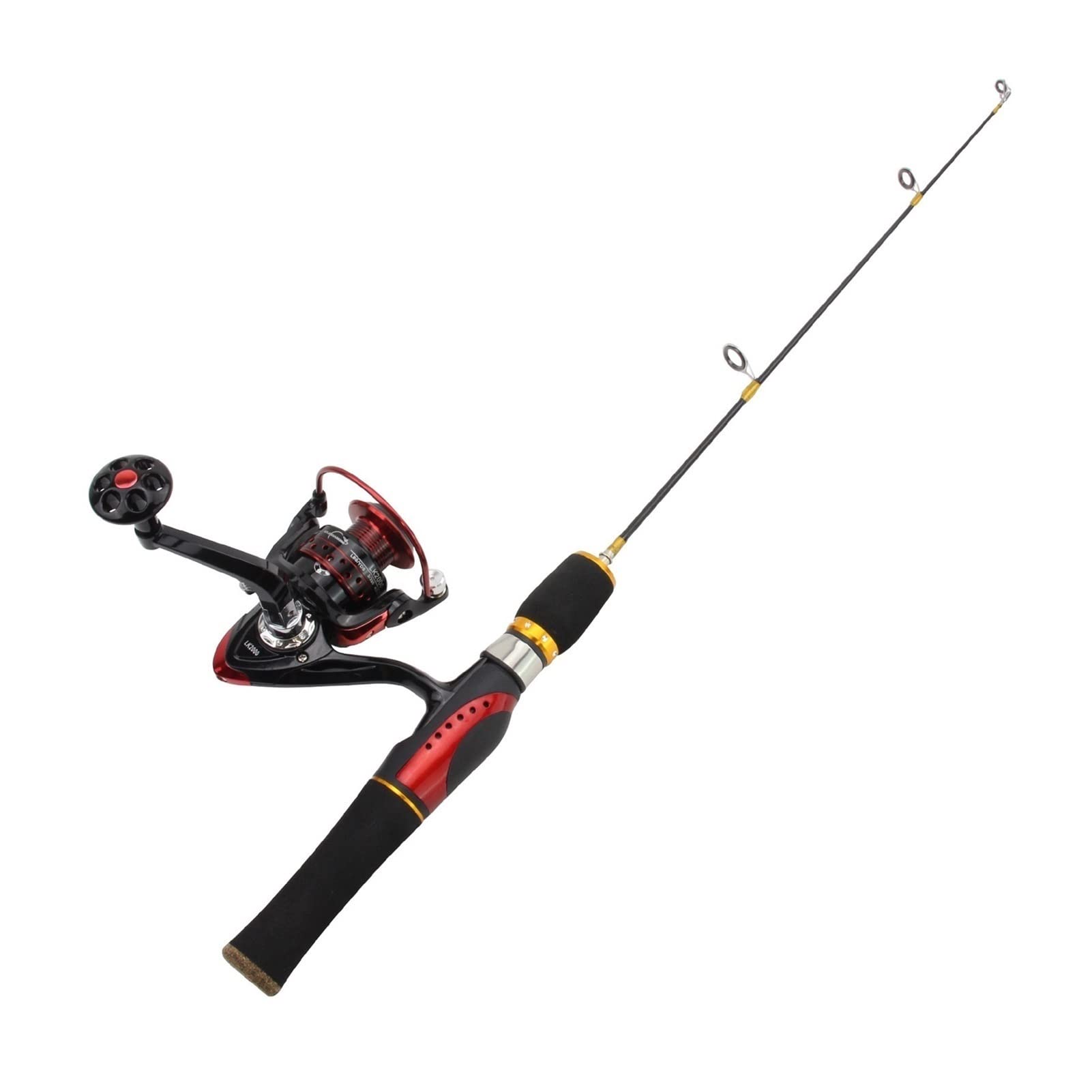 best ice fishing rod and reel – Fishing Rod 67cm Rod Reel Combos Winter Fishing ...