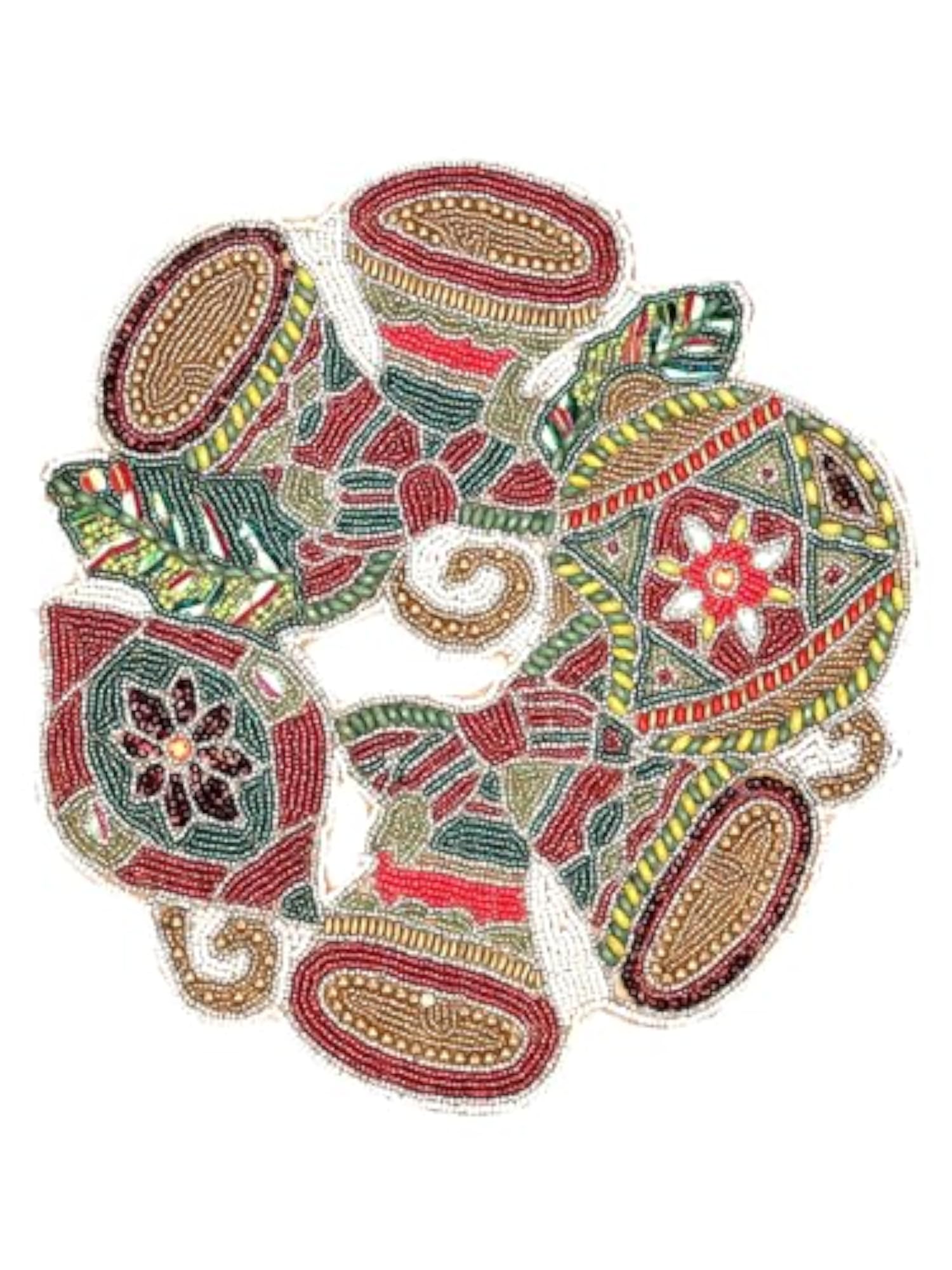 Beaded Placemat (Multicolour)