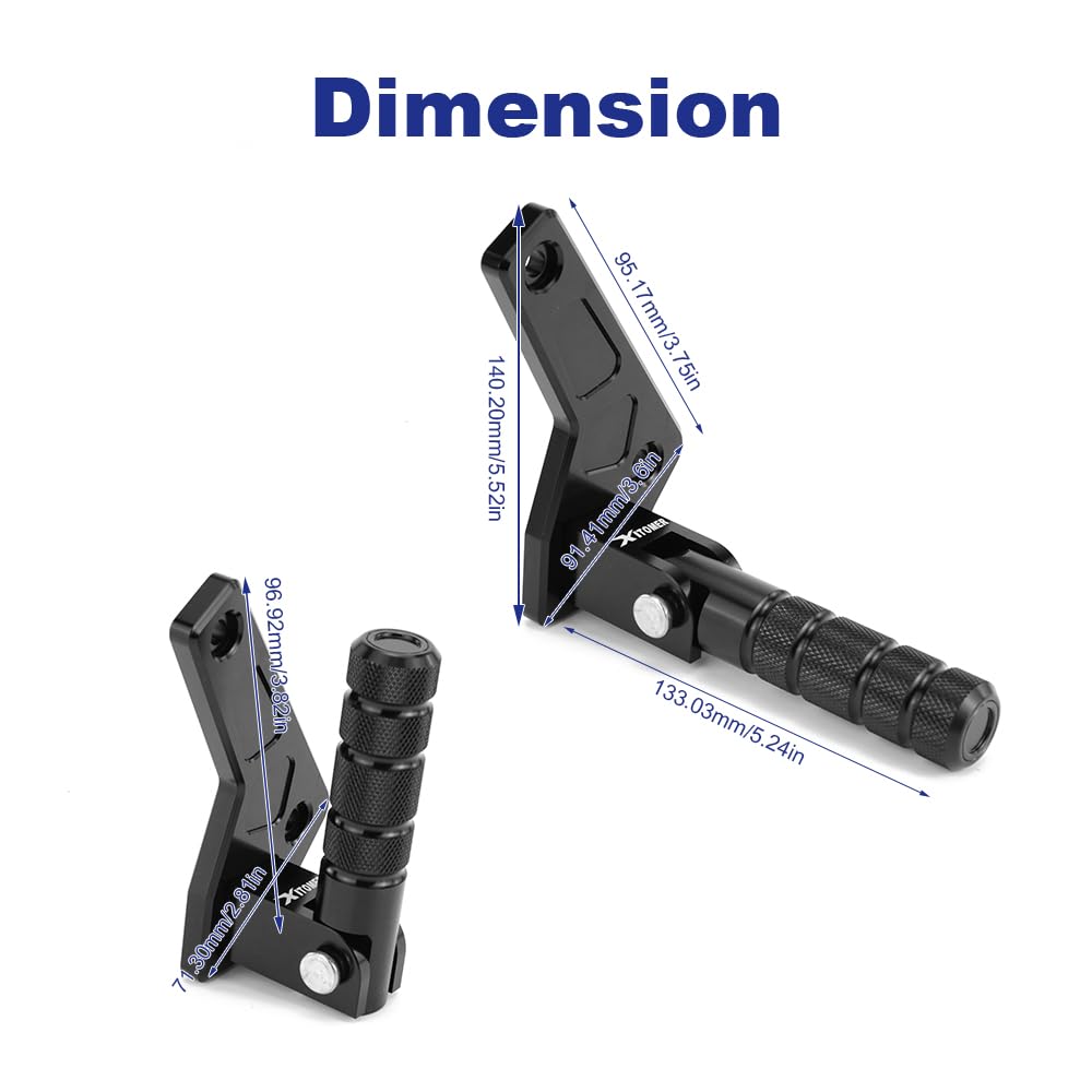 Amazon.com: Xitomer Highway Footpeg Mounts Fit for CRF1100L