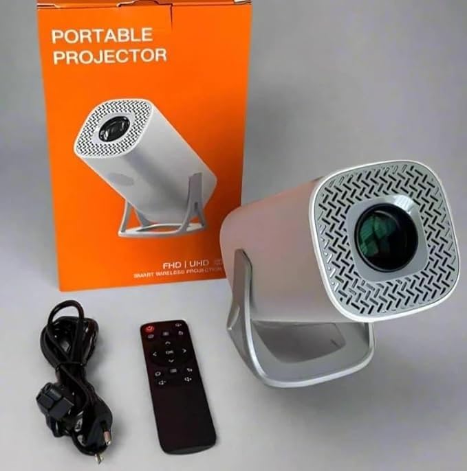 HY 320 Portable Projector, HD 8K, Smart Wireless Projection, FHD UHD, with Remote Control-picture-25
