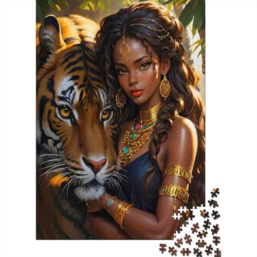 Puzzle de 1000 piezas para adultos: reduce el estrés montando esta bella escena salvaje