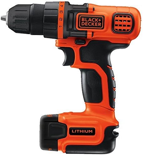 BLACK+DECKER LDX112C 12-Volt MAX Lithium-Ion Drill/Driver with 1 Battery by BLACK+DECKER