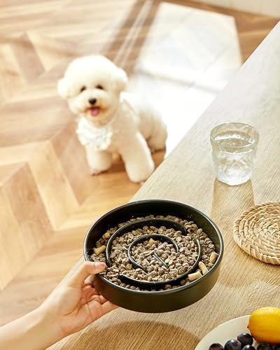 MOPANG-Ceramic-Slow-Feeder-Dog-Bowls-for-Medium-and-Large-Breed-20-Cups-Dog-Slow-Feeder-for-Fast-Eaters-Puzzle-Dog-Bowl-to-Slow-Down-Eating-Maze-Dog-Bowl-30oz-8in