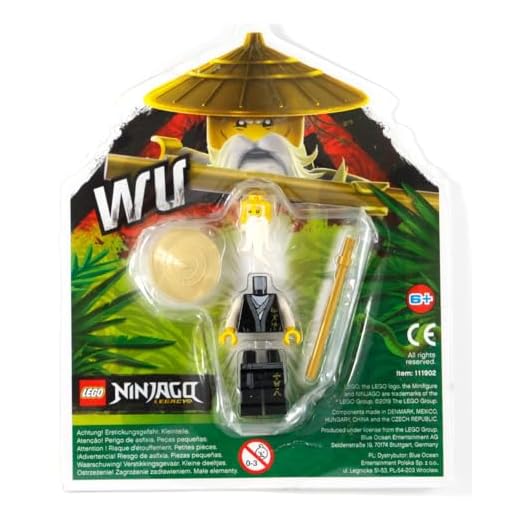 Ninjago Lego 891722 - Cole - Limited Edition 5 LEGO Figur Meister Wu --Ninjago-- (aus 70670)