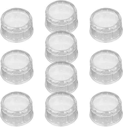 SEWACC Tapa de repuesto para coctelera, 10 unidades, mezclador de té con leche de burbujas, tapas de tazas de coctelera, tapa para tazas de jugo,