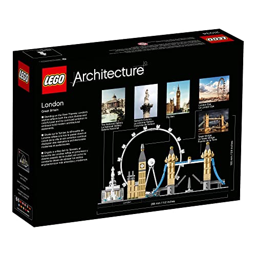 LEGO Architecture London Skyline Model Kit for Kids and Adults (468 Pieces)