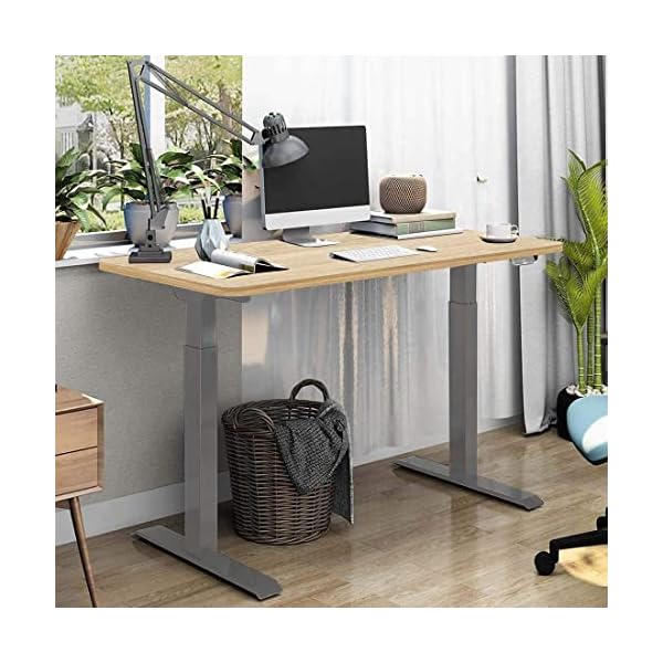 SANODESK Basic Line - elektrisch stufenlos höhenverstellbarer Schreibtisch mit Kollisionschutz, Memory-Steuerung und… – Bild 9