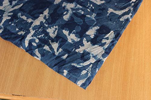 Tkanina bawełniana z nadrukiem blokowym, ręcznie drukowana, indyjska tkanina, miękka tkanina bawełniana firmy The Yard, Jaipuri Kurti Print materiał na szale, letnią sukienkę (20