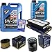 Produktbild Filter Set Inspektionspaket 6 Liter Liqui Moly Motoröl Longtime High Tech 5W-30 SCT Germany Kraftstofffilter Luftfilter Ölfilter