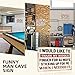 Rousen Man Cave Decor, Funny Bar Signs, Cool Stuff for Men, Sarcastic Tin Signs, Suitable for Garage, Cafe, Office, Kitchen, Home Bar, RV, Aluminum Sign 12x8 Inch, 4 Holes for Easy Hanging