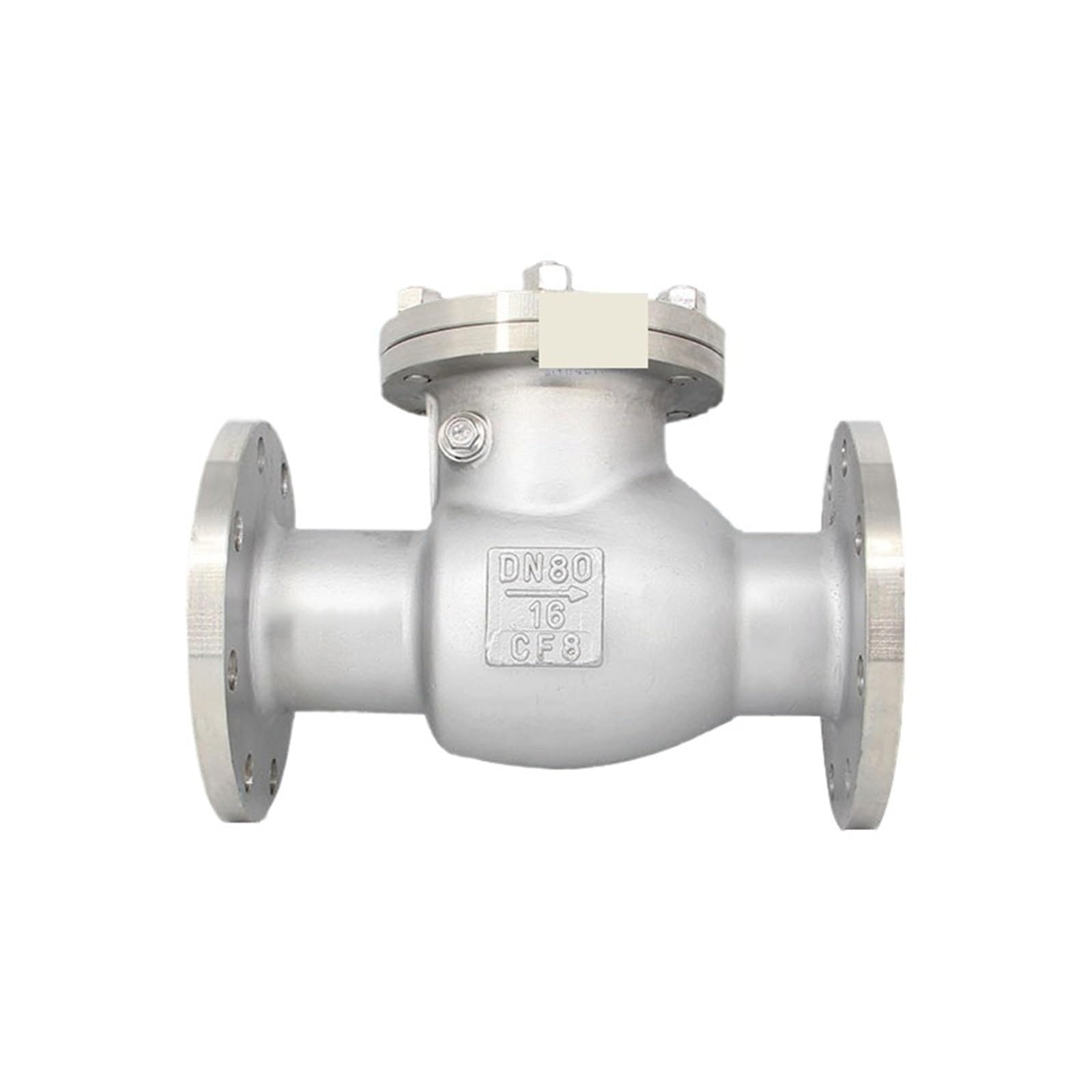 Trgyjgkf One Color Flange Horizontal Check Valve H44w-16P Stainless Steel Swing