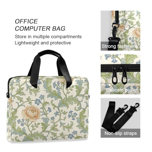 Maletín portátil para laptop 15.6" color naranja retro miniatura 6