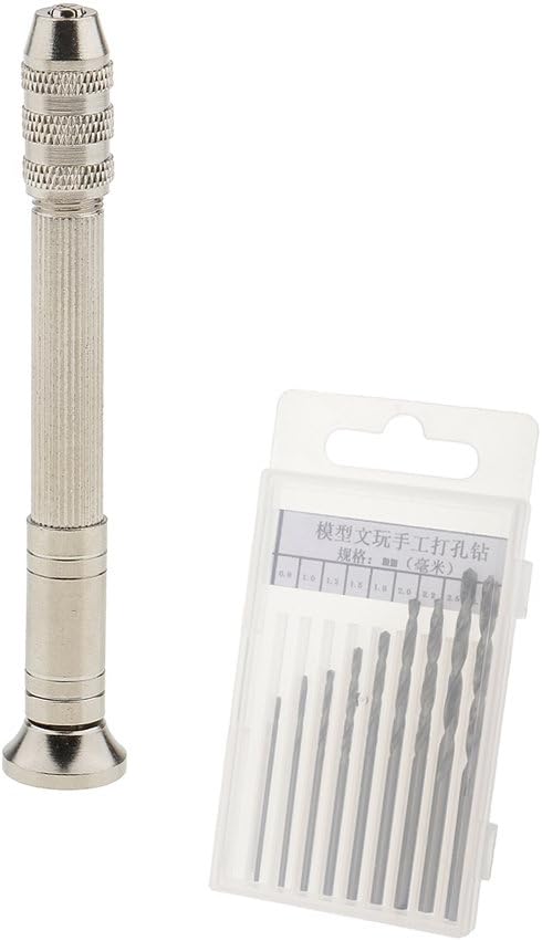 Sononia ピンバイス ハンドドリル 小型 ステンレスピンバイス 穴あけドリル 穴あけツール Diy工具 手動ドリル 精密 Sononia ピンバイス ハンドドリル 小型 ステンレスピンバイス 穴あけドリル 穴あけツール Diy工具 手動ドリル 精密