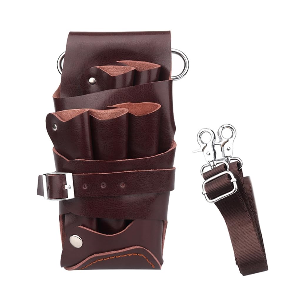Stebcece Adjustable Waist Belt Scissors Holder Case Detachable Pet Stylist Tools Bag