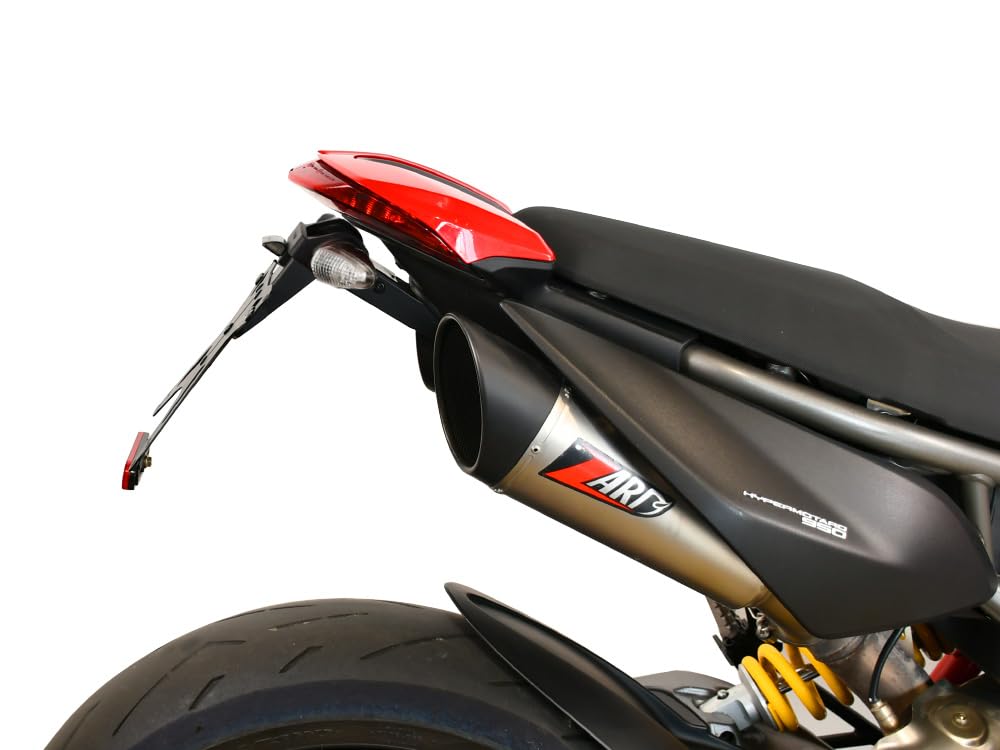 SEPTAR | PORTATARGA SPORTIVO REGOLABILE per DUCATI HYPERMOTARD 950 2019-2025 per frecce originali