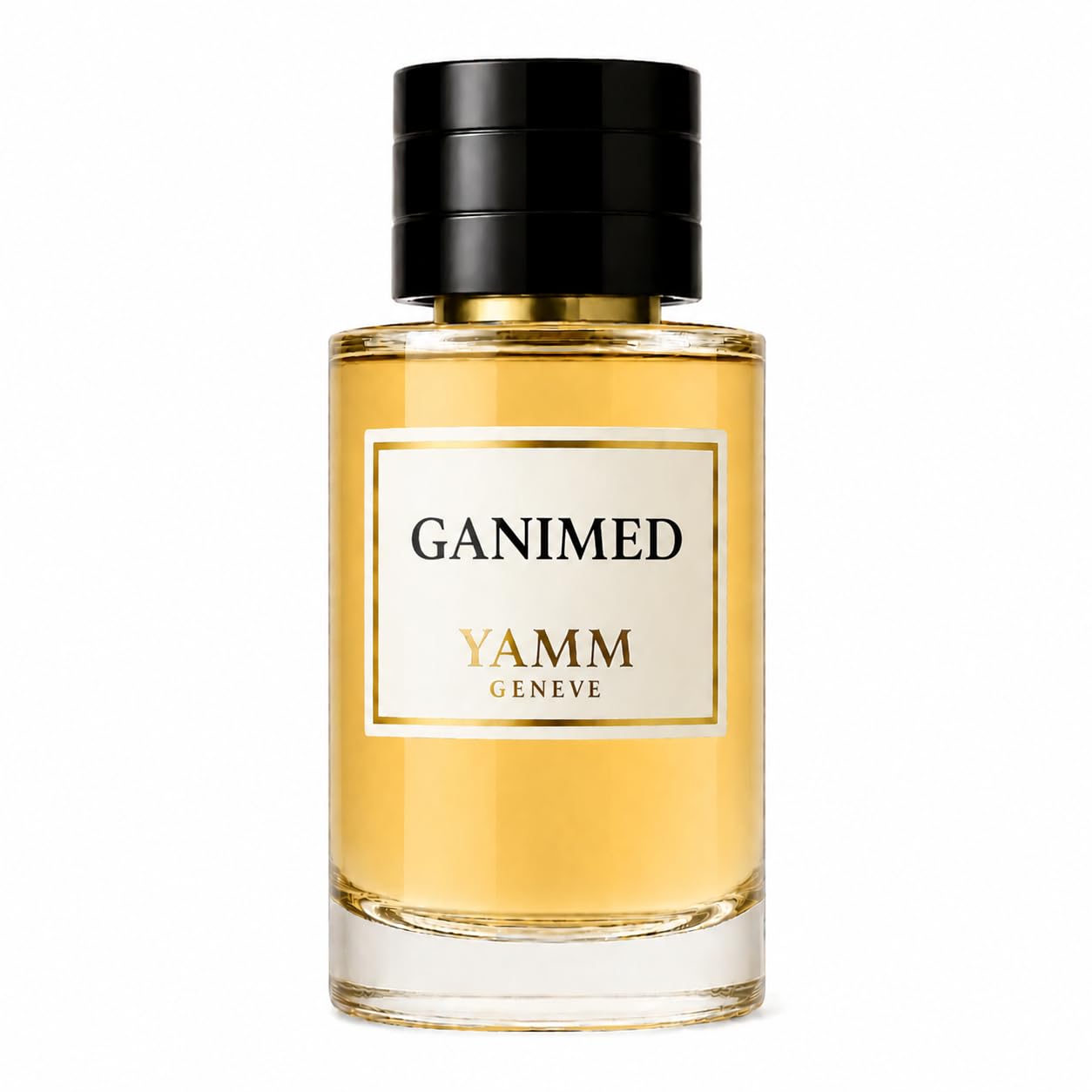 Ganimed | Extrait de Parfum 50 ml | Profumo Unisex Uomo & Donna | Zafferano, Mandarino Italiano & Camoscio | Minerale, Legnoso & Muschiato | Lusso & Lunga Tenuta