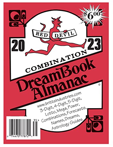 2017 Red Devil Dream Book & Almanac – Lottery Book