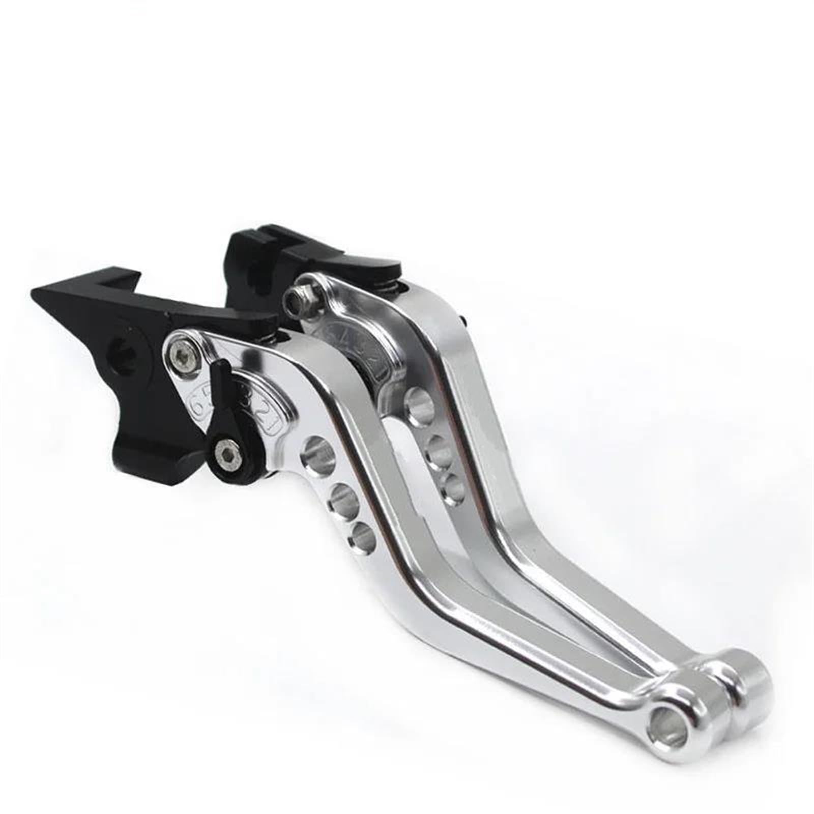 RLIMELOPGG Brake Clutch Levers for Suzuki for Sv1000 for Sv 1000s for Sv 1000 S for Sv1000 S Motorcycle Accessories Short Brake Clutch Levers(Silver)