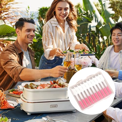 120 Stück Interdentalbürsten, Silikon Zahnzwischenraumbürsten Dentalbürsten mit Box, Tragbarer Dual-Use Zahnseide Stick für Zahnreinigung Zwischenräume, Zahnreinigung