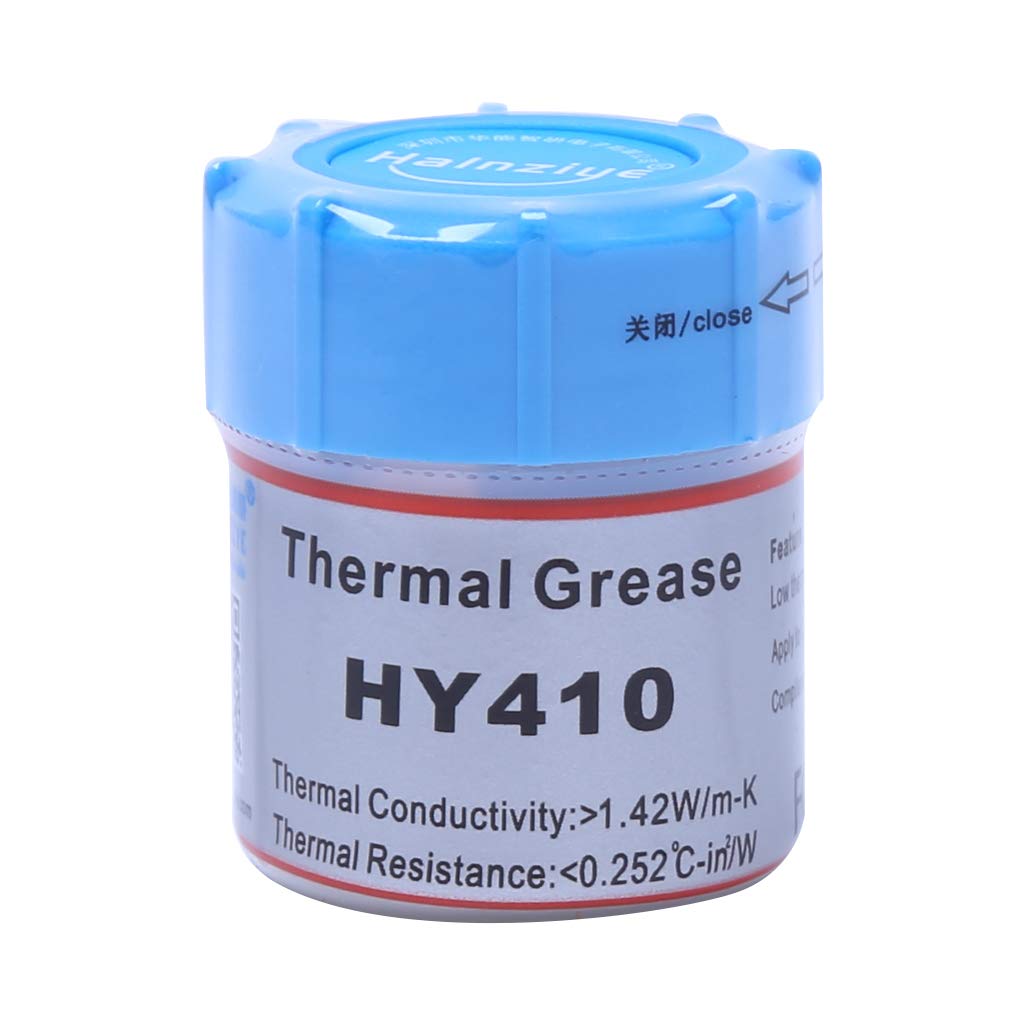 Pasta Termica Conduttiva 10 Pezzi – Grasso Silicone Per Dissipatore CPU, Tubetto Siringa Per PC E Processori