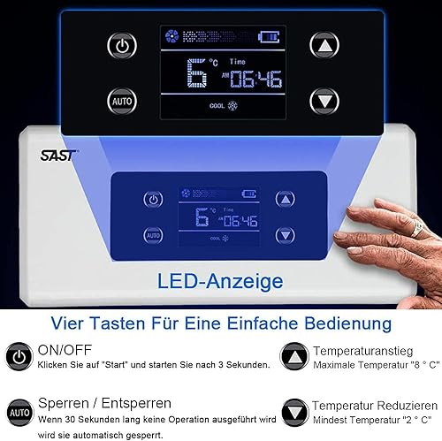 Refroidisseur de médicaments ELzEy mini réfrigérateur d'insuline portable de voyage