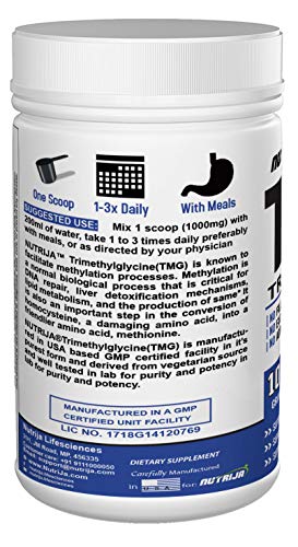 Image of Nutrija-TRIMETHYLGLYCINE (TMG)(Betaine Anhydrous) - 100 grams