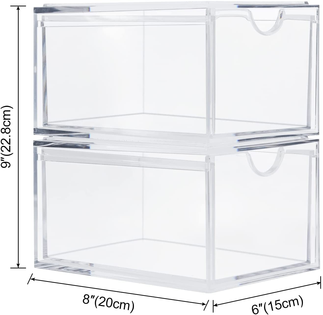 Sliding Pull-Out Shelf For Cabinets (Kitchen Cupboards, Pantry Drawers, Bathroom Storage, etc.) 2 3/8