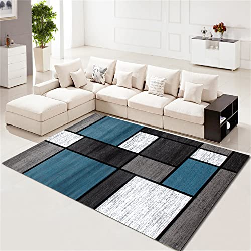 Moquette sol grand chien et espace de jeu avec tapis géométrique 3D - 2