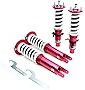 Godspeed MSS0190-A MonoSS Coilover Lowering Kit, Fully Adjustable, Ride Height, Spring Tension And 16 Click Damping, compatible with Honda Accord CB/CD) 1990-97